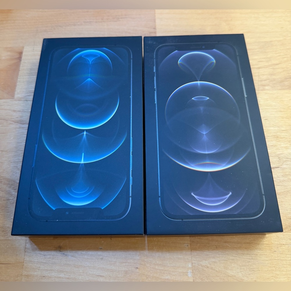 Apple iPhone 12 Pro Boxes with no iPhones